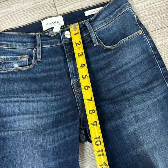 Frame Le Garcon straight Leg Ankle Length Jeans size 25 - Picture 10 of 14